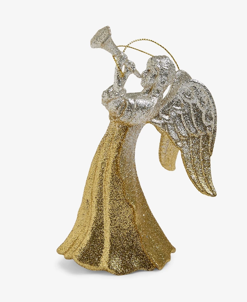 Holiday Lane Blessed Glittered Angel Ornament, Macy's Exclusive
