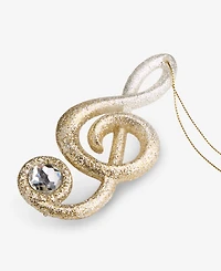 Holiday Lane Eclectic Charm Treble Clef Ornament, Macy's Exclusive