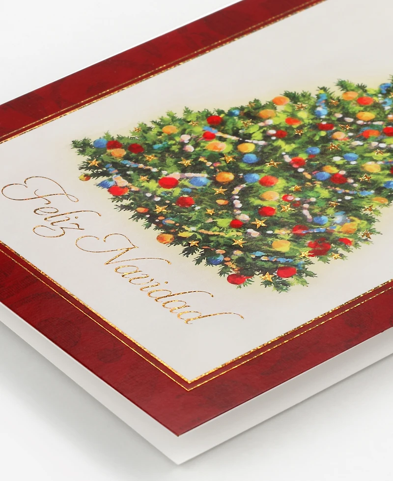 Masterpiece Studios Traditional Tree Spanish Holiday Boxed Cards