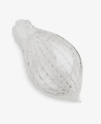 Holiday Lane Iced Delight Glass Drop Ornament, Macy's Exclusive