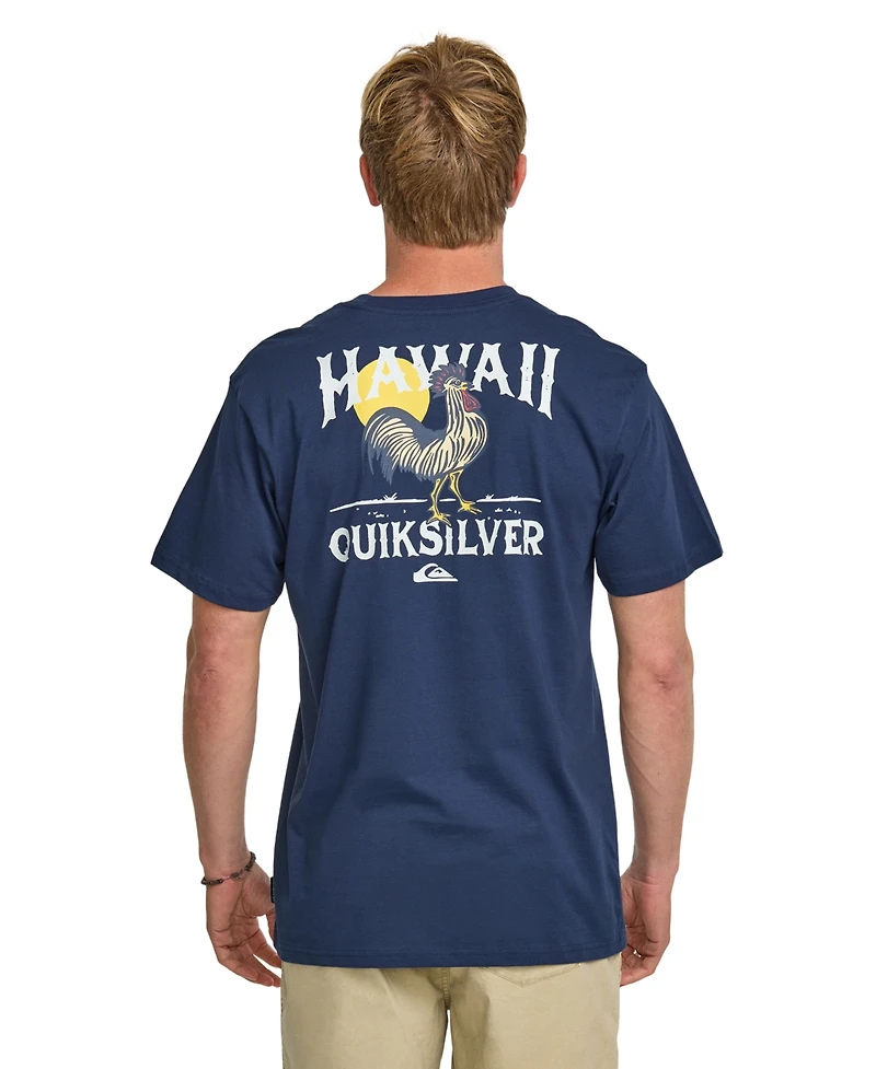 Quiksilver Men's Hawaii Rooster Short Sleeve T-Shirt