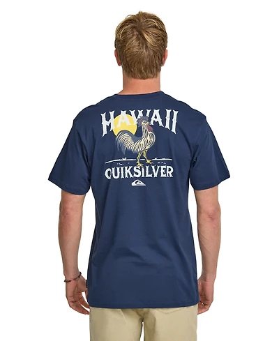 Quiksilver Men's Hawaii Rooster Short Sleeve T-Shirt