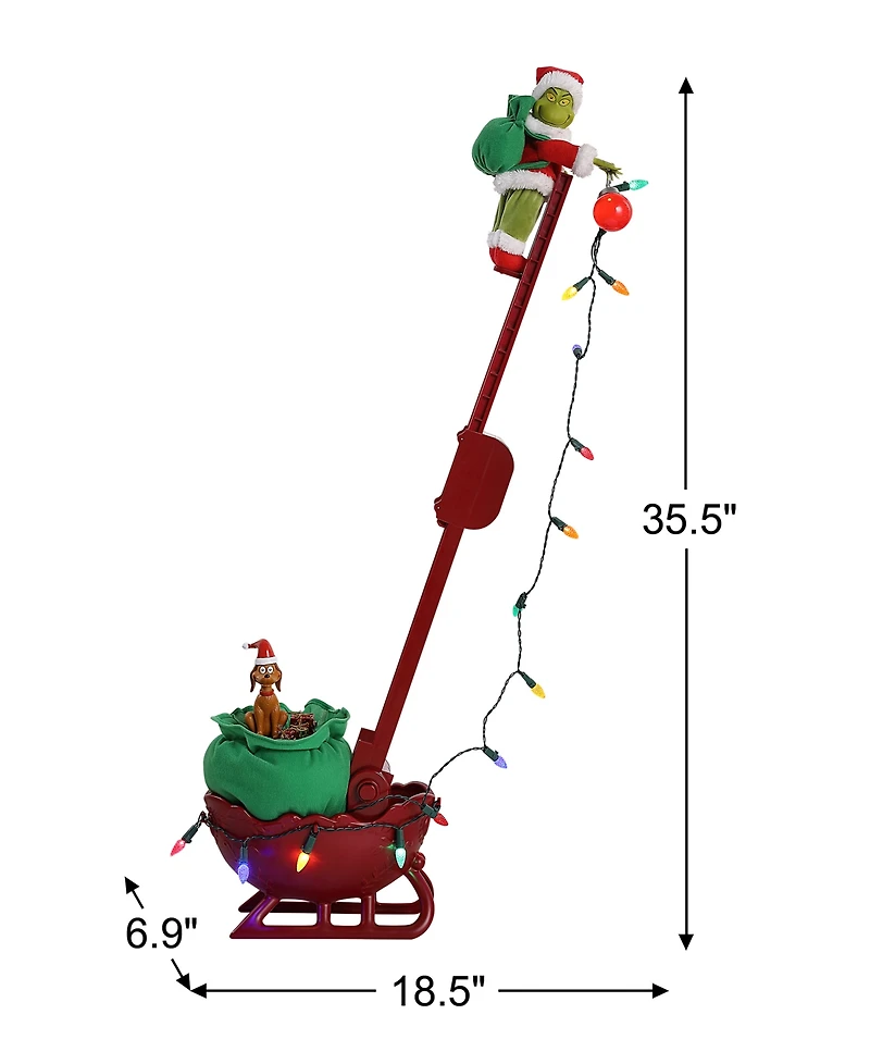 Mr. Christmas Grinch's Utility Sleigh