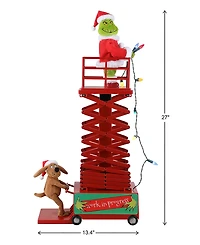 Mr. Christmas Santa's Lift Grinch Scissor Lift