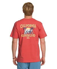 Quiksilver Men's California Bear Set Short Sleeve T-Shirt