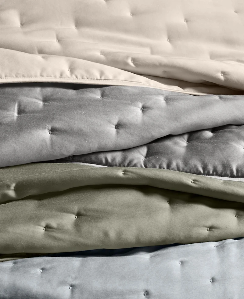 Hotel Collection Lyocell 3-Pc. Coverlet Set, Full/Queen