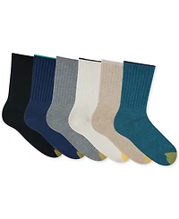 Gold Toe Women's 6-Pk. Ribbed Crew Socks 4585F5
