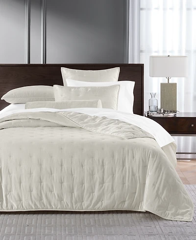 Hotel Collection Velvet 3-Pc. Coverlet Set, Full/Queen, Macy's Exclusive
