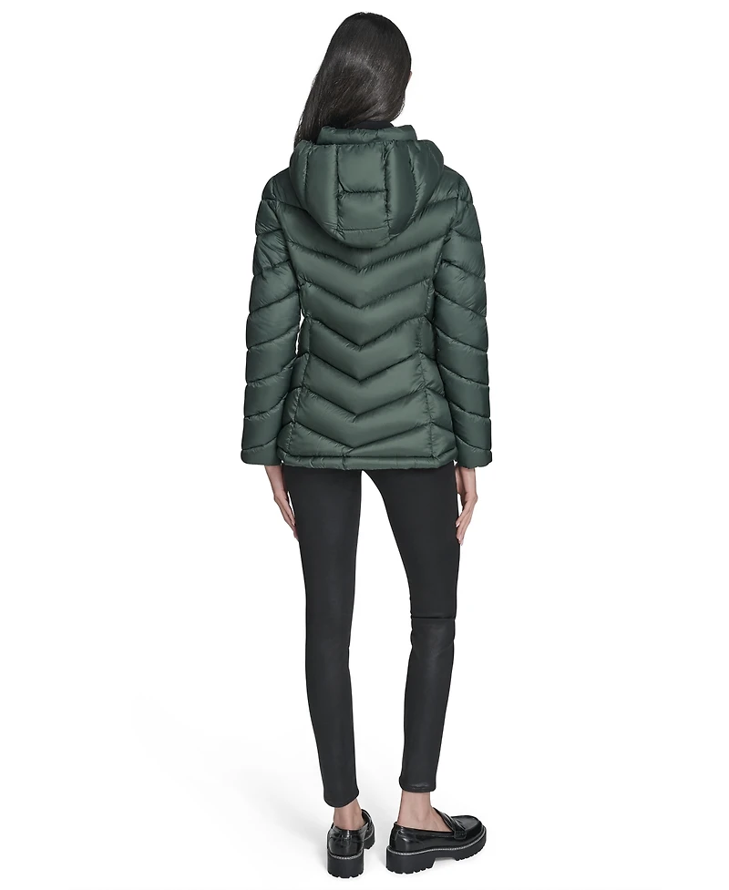 Charter Club Women's Packable Hooded Puffer Coat