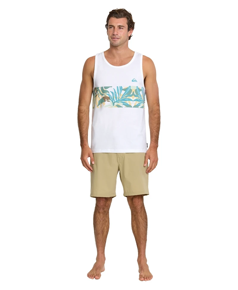 Quiksilver Men's Blueweed Stripe Tank Top
