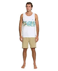 Quiksilver Men's Blueweed Stripe Tank Top