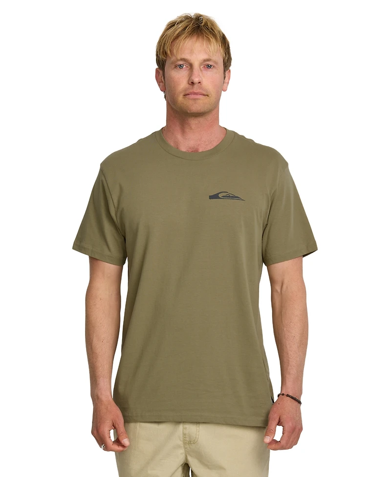 Quiksilver Men's Hunter Spray Short Sleeve T-Shirt