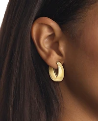 Calvin Klein Small Modern Purity Hoop Earrings, 0.97"