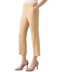 Kasper Women's Stretch Twill Pull-On Cropped Pants, Regular & Petite Sizes