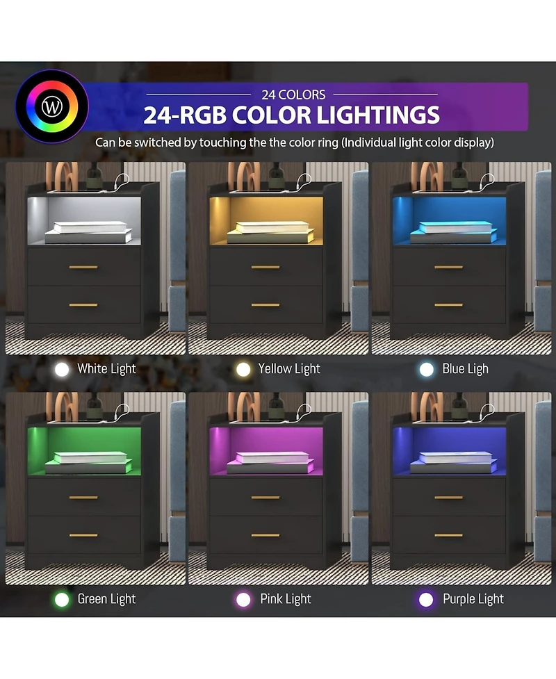 Vlsrka Vanity Makeup Desk with Mirror and Lights