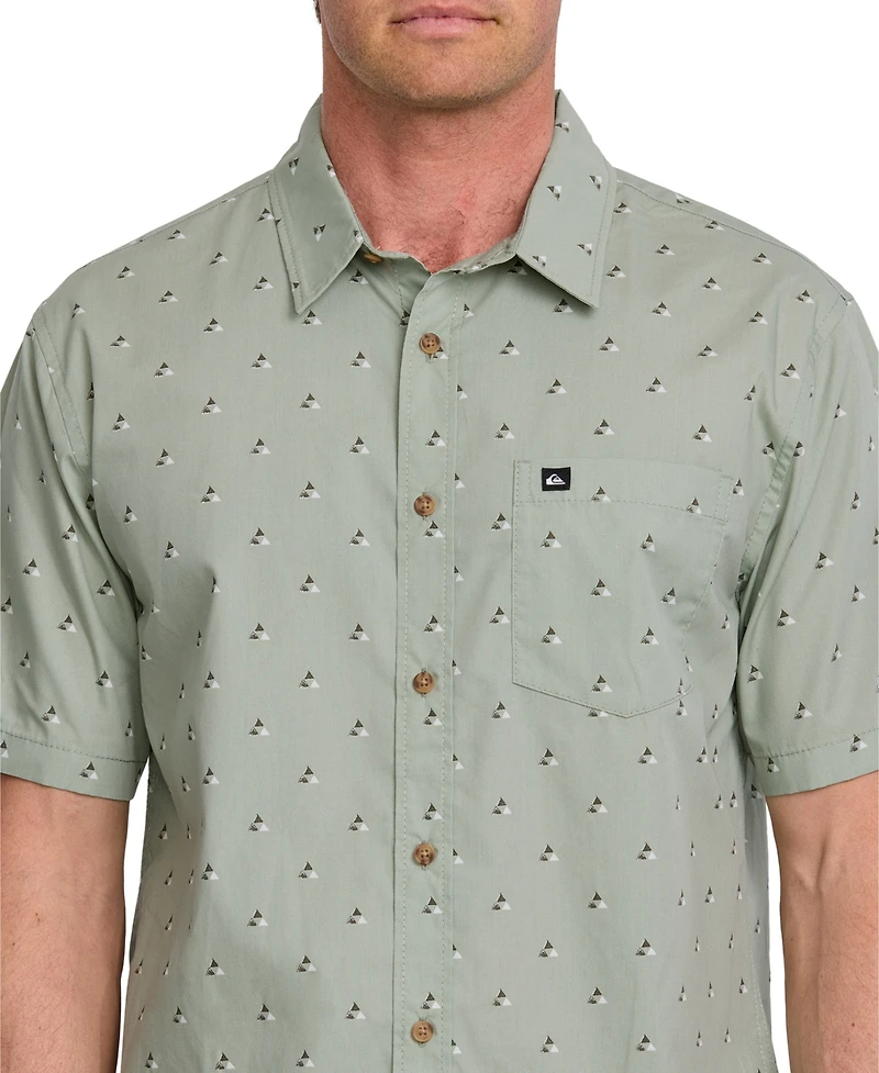 Quiksilver Men's Kapu Mini Classics Short Sleeve Shirt