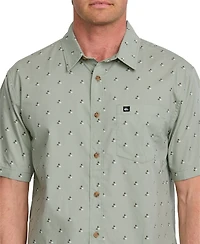 Quiksilver Men's Kapu Mini Classics Short Sleeve Shirt