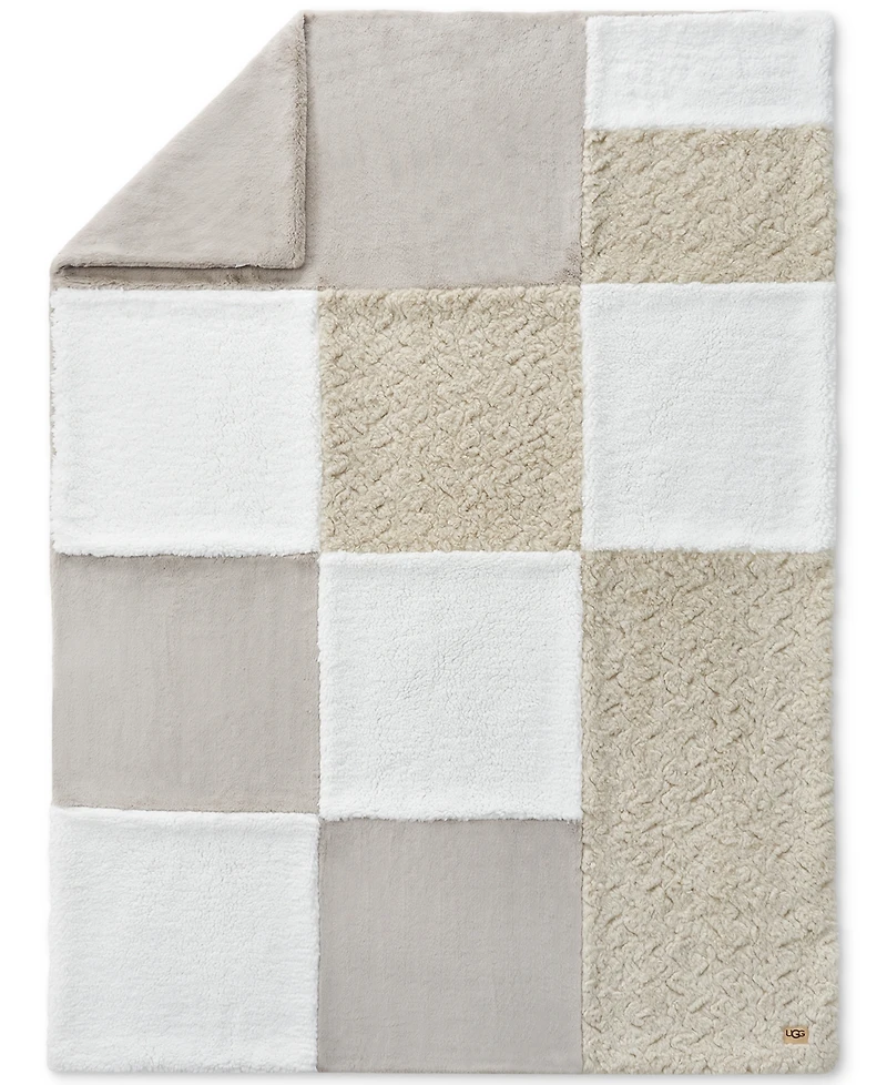 Ugg Orly Mixed Faux-Fur Throw, 50" x 70"