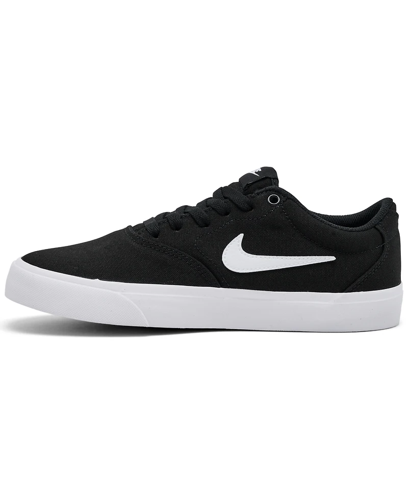 Nike Women's Sb Charge Canvas Casual Skate Sneakers from Finish Line