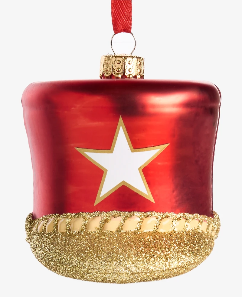 Macy's Thanksgiving Day Parade 2025 Glass Hat Ornament, Macy's Exclusive