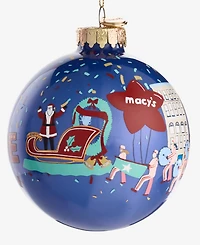 Macy's Thanksgiving Day Parade 2025 Glass Ball Ornament, Macy's Exclusive