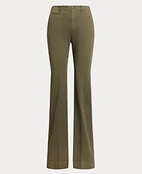 Lauren Ralph Women's Stretch Cotton Chino Flare Pants