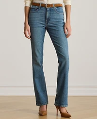Lauren Ralph Women's High-Rise Boot Jeans