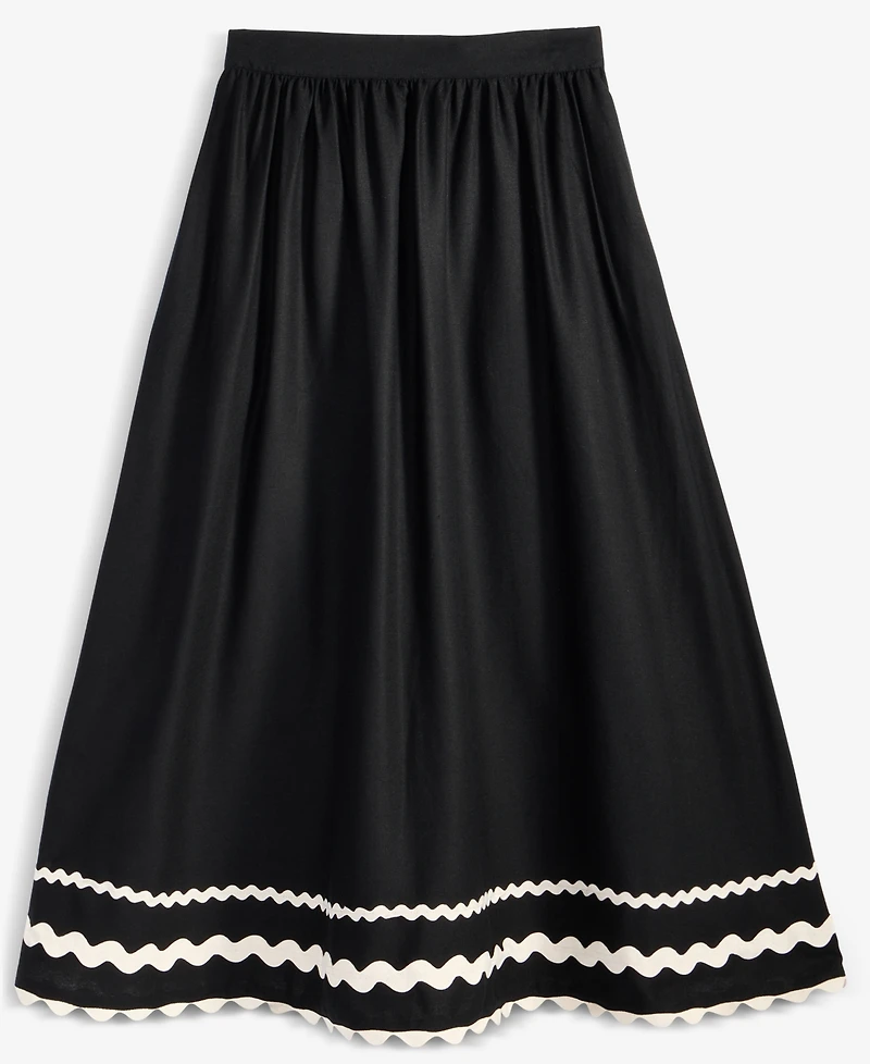 Women's Ric Rac Applique Skirt, Macy's Exclusive - On 34th | Alix Friedberg Capsule Collection