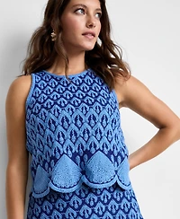 Women's Crocheted Sleeveless Top, Macy's Exclusive - On 34th | Alix Friedberg Capsule Collection