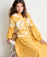 Women's Tie-Waist Maxi Dress, Macy's Exclusive - On 34th | Alix Friedberg Capsule Collection