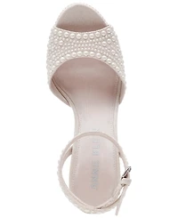 Anne Klein Women's Vanna-p Peep Toe Dress Sandals
