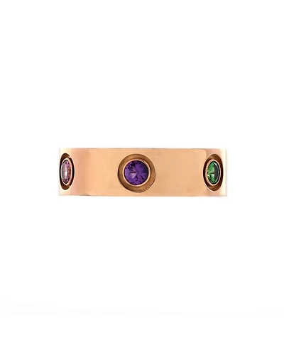 Pre-Owned Cartier Love 6 Stone Band Ring
