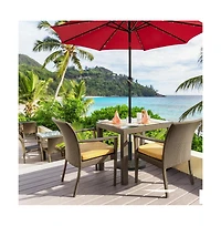 Mondawe 27 lbs Patio Market Umbrella Base Stand