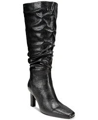 Smash Shoes Women's Fallon Knee High Slouch Dress Boots - Extended Sizes Available