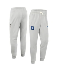 Nike Men's Gray Duke Blue Devils 2025 Sideline Performance Taper Pants