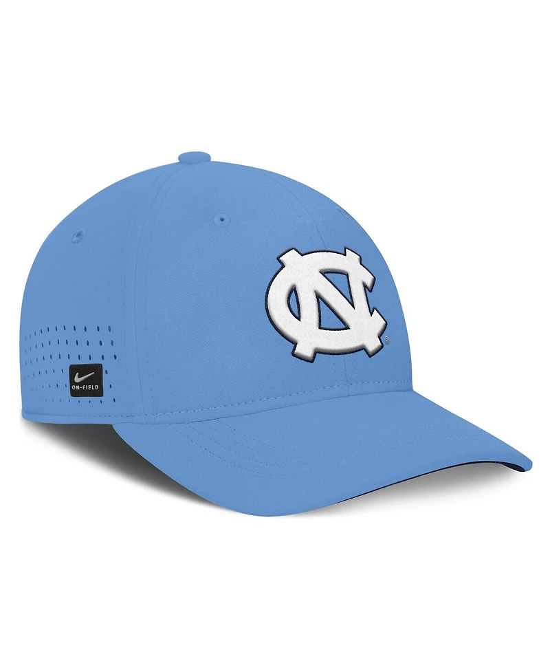 Nike Men's Light Blue North Carolina Tar Heels 2025 On-Field Gameday Performance Flex Hat