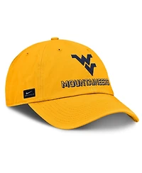 Nike Men's Gold West Virginia Mountaineers 2025 On-Field Club Adjustable Hat