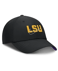 Nike Men's Black Lsu Tigers Club Prep Performance Adjustable Hat