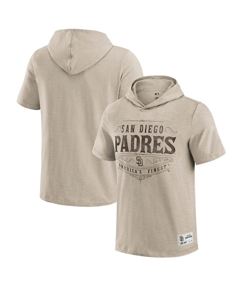 Darius Rucker Collection by Fanatics Men's Tan San Diego Padres Hooded T-Shirt