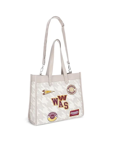 Wear by Erin Andrews Washington Commanders Patch Printed Tote Bag