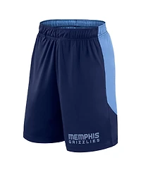 Logo Athletic Men's Navy Memphis Grizzlies Launch Performance Shorts