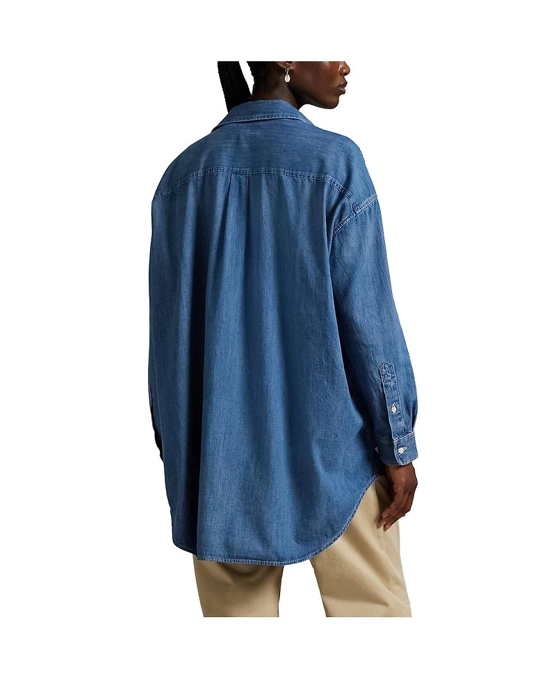 Polo Ralph Lauren Men's Denim Yankees Shirt