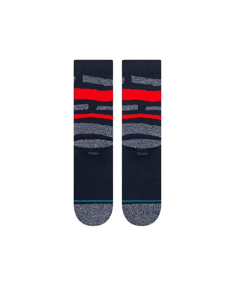 Stance Men's and Women's Atlanta Braves Squeeze Tri-Blend Knit Crew Socks