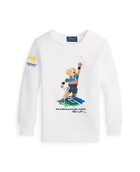 Polo Ralph Lauren Toddler and Little Boys Us Open Bear Fleece Sweatshirt