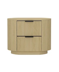 Manhattan Comfort Olivia 26.5" 2-Drawer Nightstand