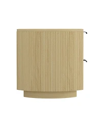 Manhattan Comfort Olivia 26.5" 2-Drawer Nightstand