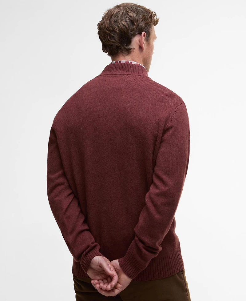 Barbour Men's Kelson Quarter-Zip Pullover Sweater