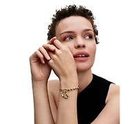 Pandora Me 14k Gold-Plated Bead and Link Bracelet