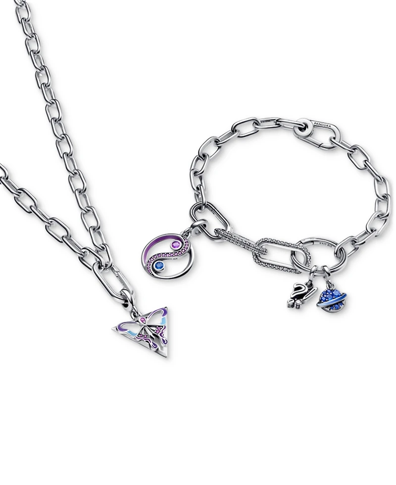 Pandora Me Sterling Silver Small-Link Necklace