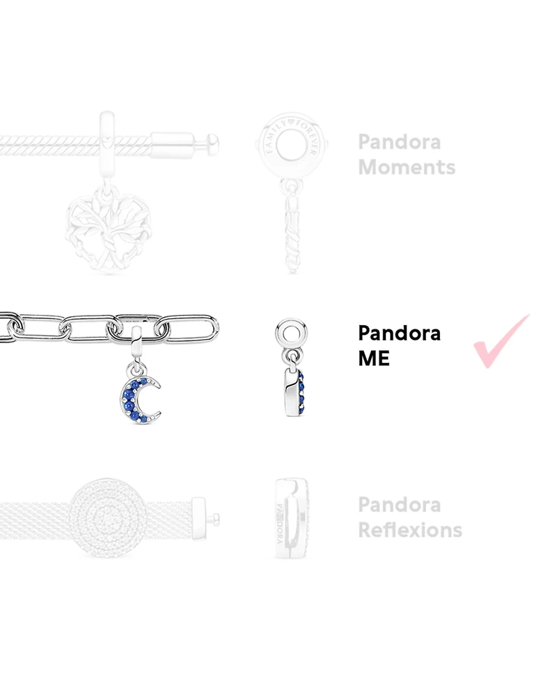Pandora Me Sterling Silver Medium Link Chain Necklace